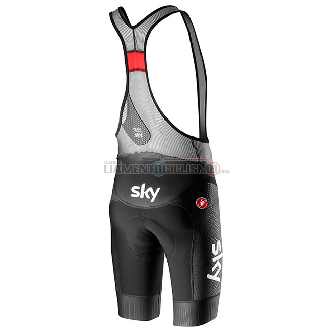 Abbigliamento Ciclismo Sky Aero Manica Corta 2019 Nero Blu
